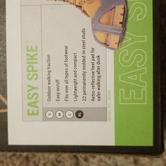 Winter Walking Shoe spikes - Picture 2 of 5